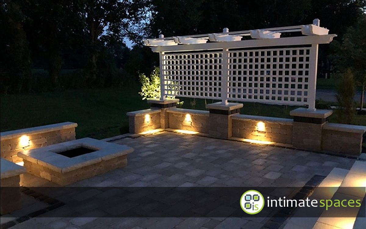 Outdoor Living: Paver Patio, trellis, landscaping