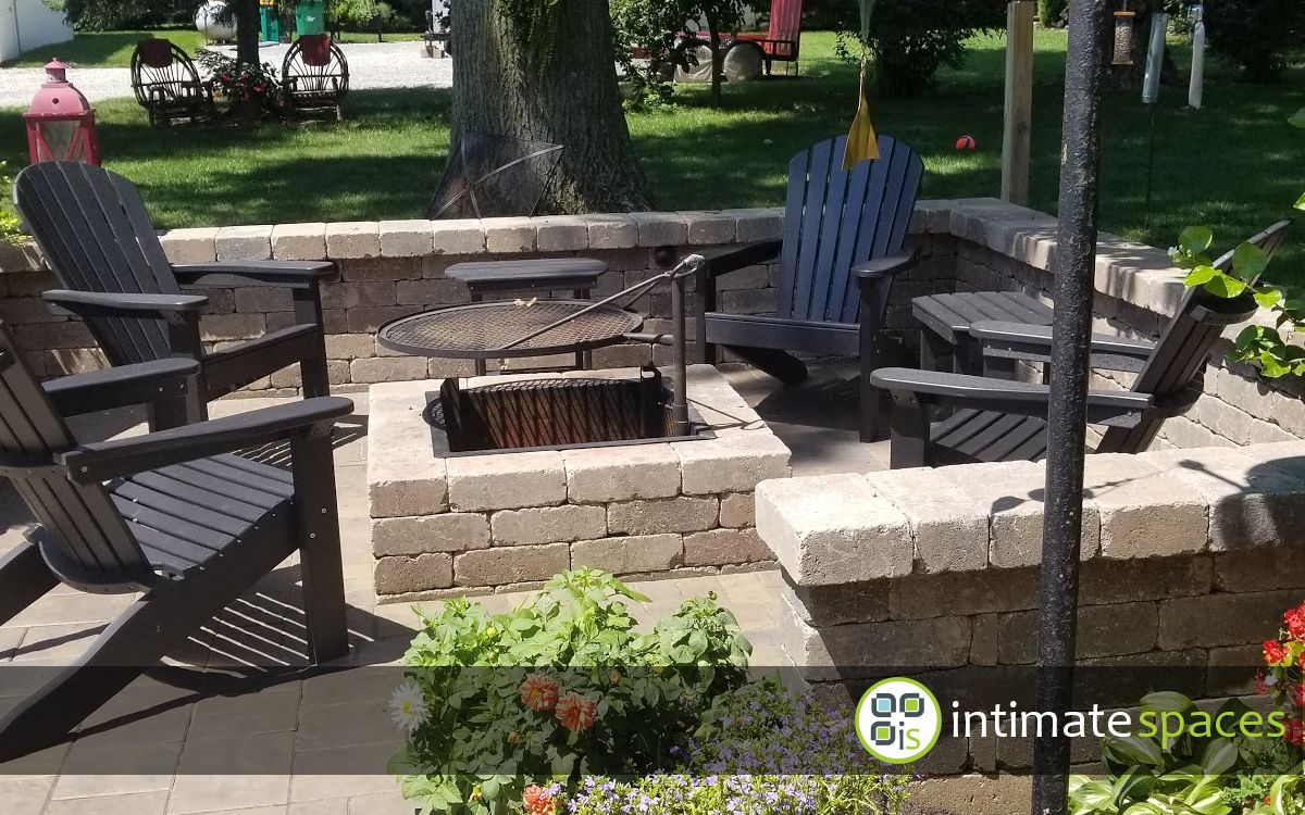 Outdoor Project: Patio, sidewalks, fire pit, landscaping