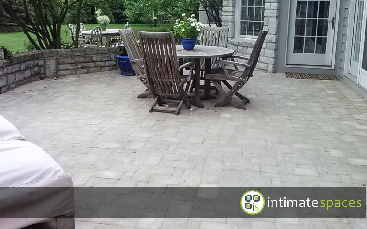 Outdoor Project: Tiered patio, low voltage lighting